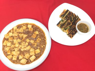 麻婆豆腐(マーボー豆腐)、チヂミ