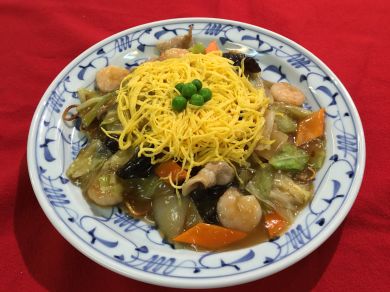 什景炒麺(五目あんかけ焼きそば)