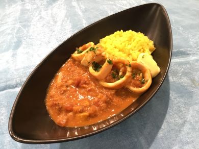 いかの煮込みセート風