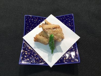 鯵の竜田揚げ