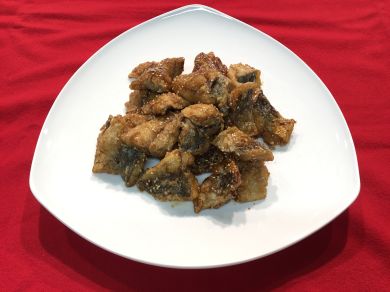 鯵の甘辛揚げ