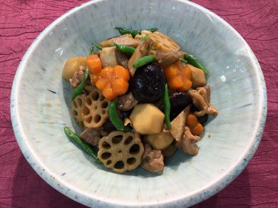 根菜と鶏の旨煮