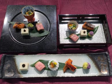 秋の前菜盛り合わせ