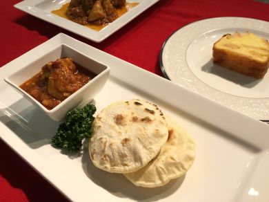 ムルギーカレー　りんごのパウンドケーキ