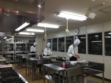 人参の千切り実技試験