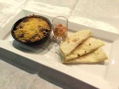 チリコンカン　トルティーヤ