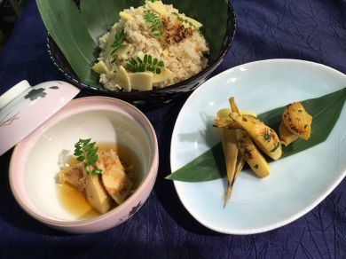土佐煮　筍御飯