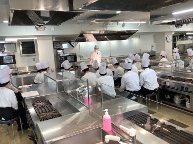 調理実習について