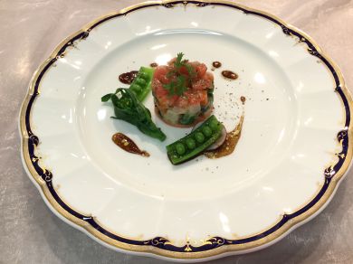 春野菜のサーモンプレッセ