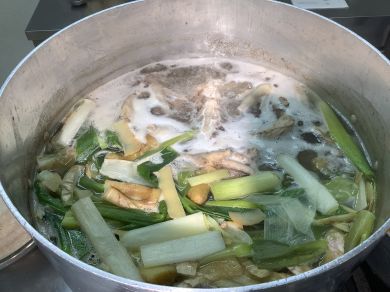 中国料理のだし汁