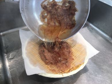 日本料理のだし汁