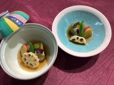 野菜の揚げ浸し