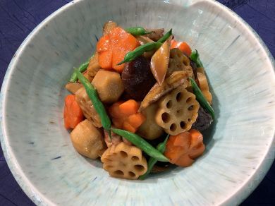 根菜と鶏の旨煮