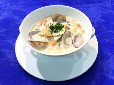 クラムチャウダー