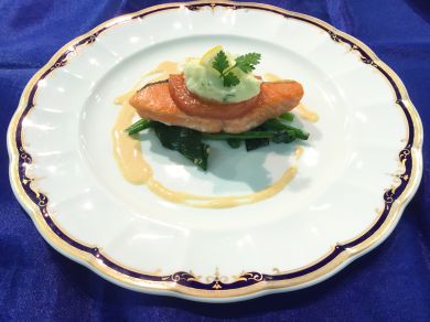 サーモンポワレ